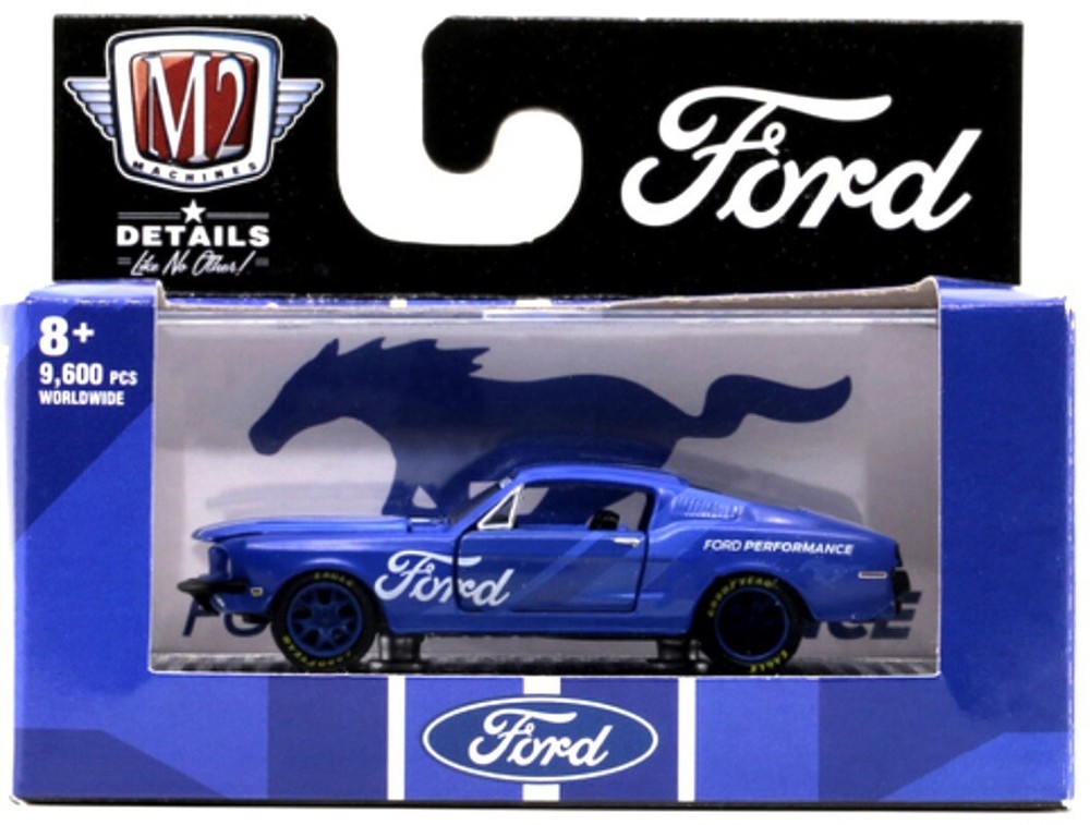 M2 MACHINES 1968 FORD MUSTANG FASTBACK 2+2 DETROIT MUSCLE