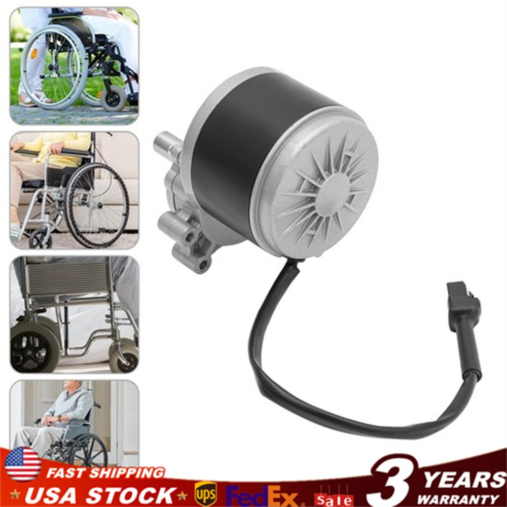 250W 24V Brushed DC Motor for Beach Carts, Lawn Mowers & More