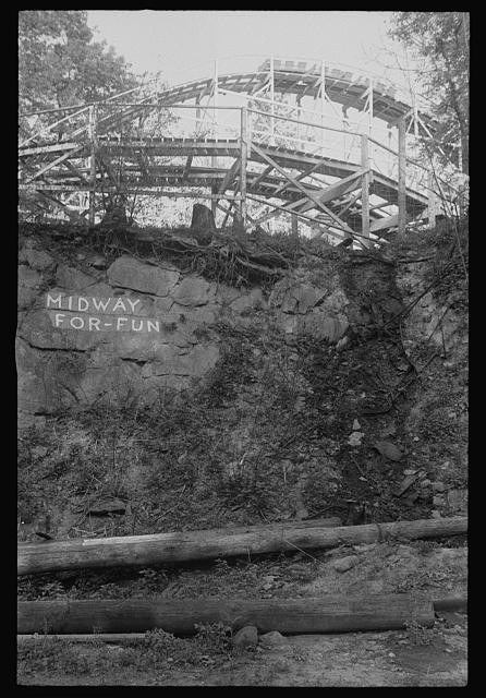 Photo:Midway For Fun Roller Coaster 1930s