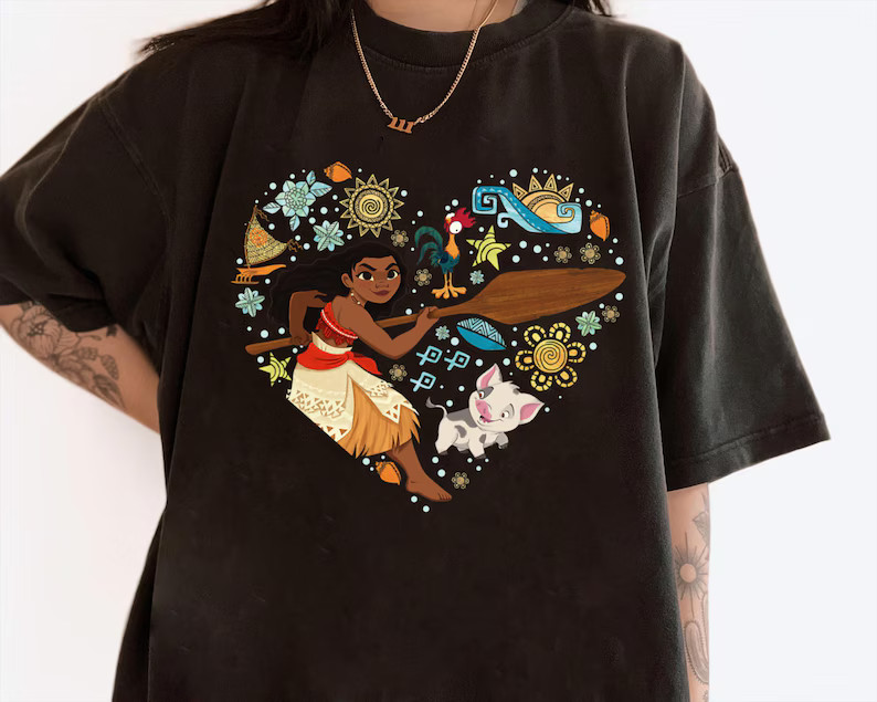 Disney Princess Moana Hei Hei Pua T-Shirt
