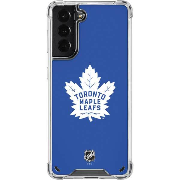 NHL Toronto Maple Leafs Galaxy S21 5G Clear Case - Toronto Maple Leafs Color Pop