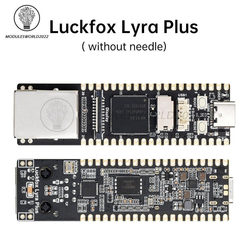 Luckfox Lyra Plus RK3506G2 Linux Development Board SPI NAND FLASH 256MB 3 Core