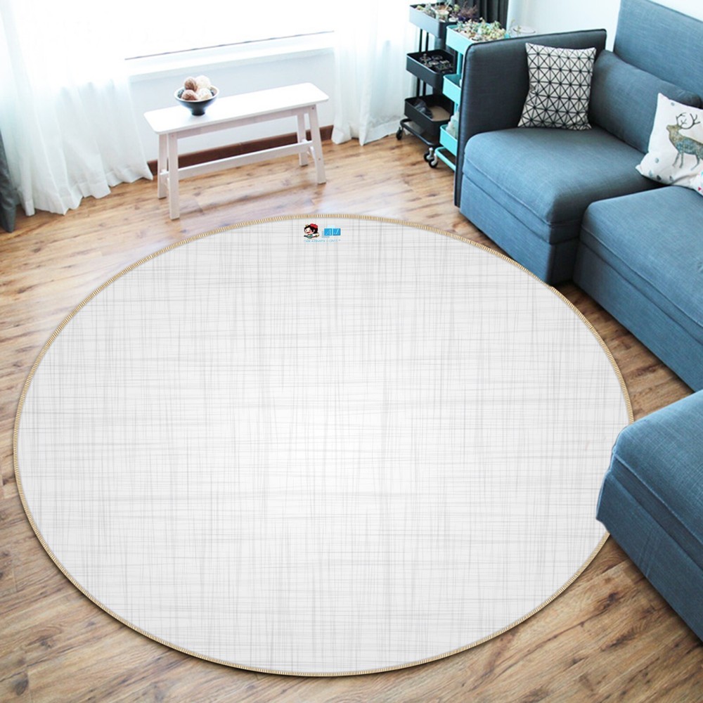 3D Simple Gray Line Circle NBC367 Game Rug Mat Elegant Photo Carpet Mat Fay 2023