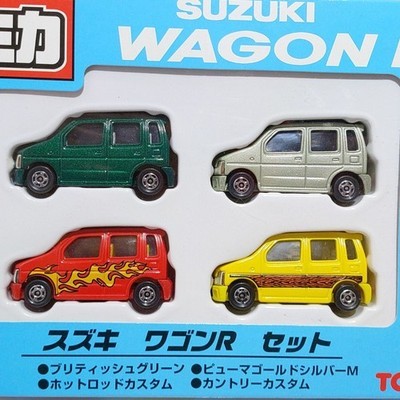 Takara Tomy Tomica Suzuki Wagon R 4 pcs Set