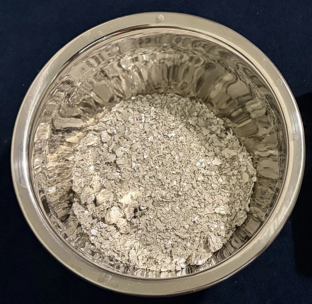 .999 Fine Double Refined Silver Crystals 99.99% Pure. Five (10) Troy Oz (311.2g)