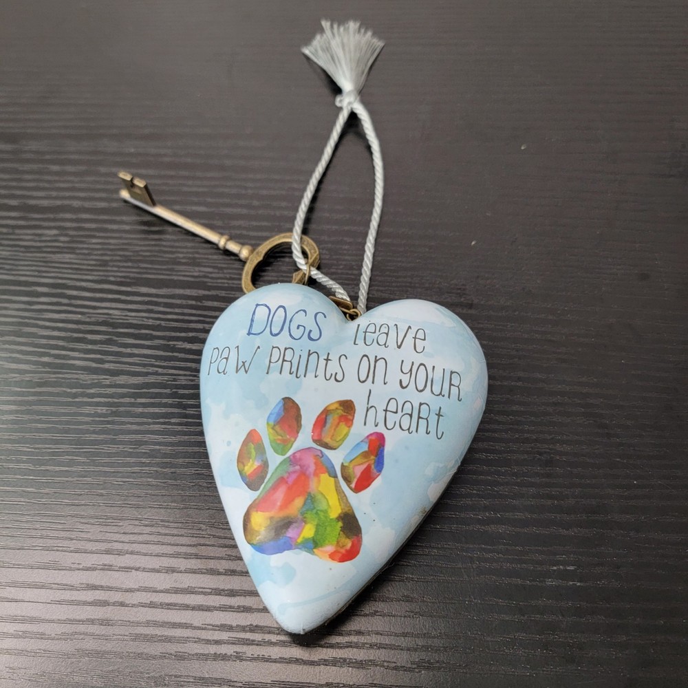 Demdaco Art Heart Figurine 