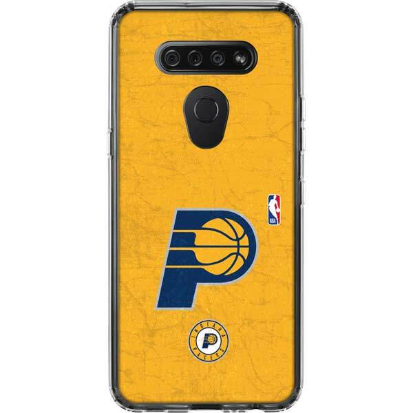 NBA Indiana Pacers LG K51/Q51 Clear Case - Indiana Pacers Distressed