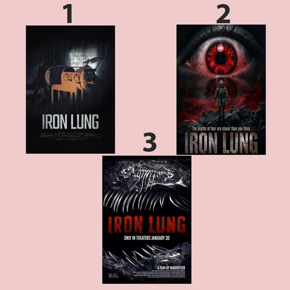 Iron Lung Horror Movie Poster Collection January 2026 Release