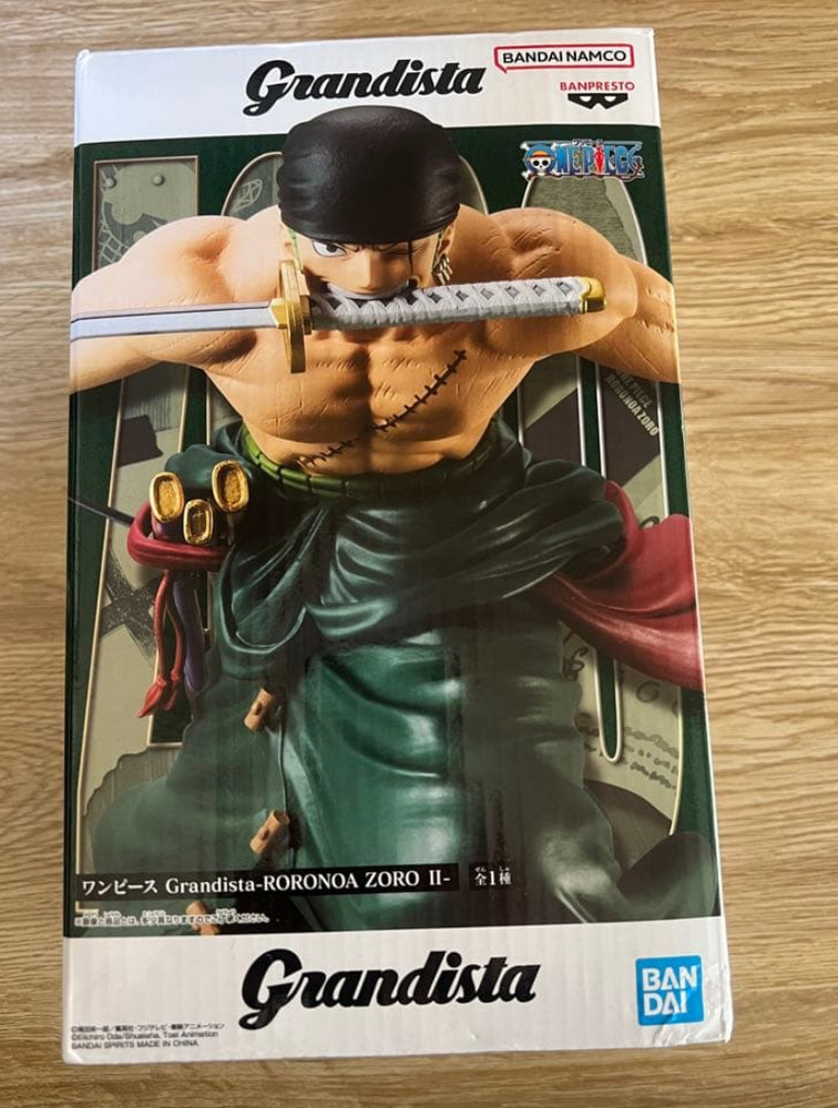 One Piece Grandista RORONOA ZORO II Figure anime Banpresto Japan