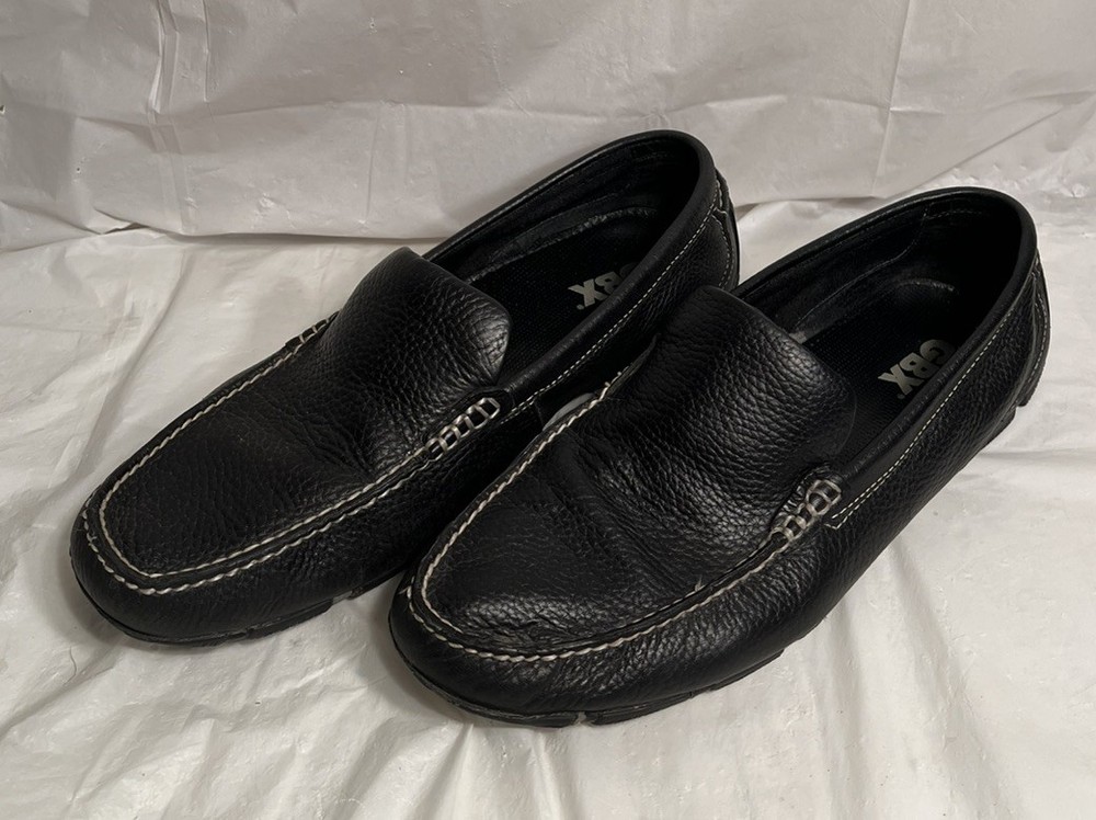 GBX Leather Slip-on Loafers or Walking Shoes Men’s 13M Black