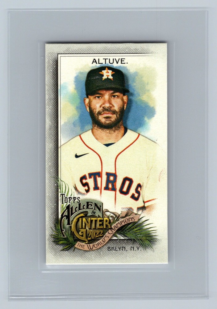 2022 Topps Allen & Ginter #96 Jose Altuve Mini NM