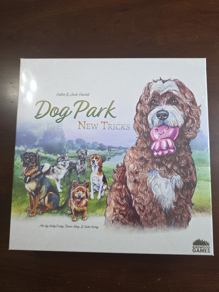 Dog Park Board Game New Tricks Expansion by Birdwood Games - New & Sealed