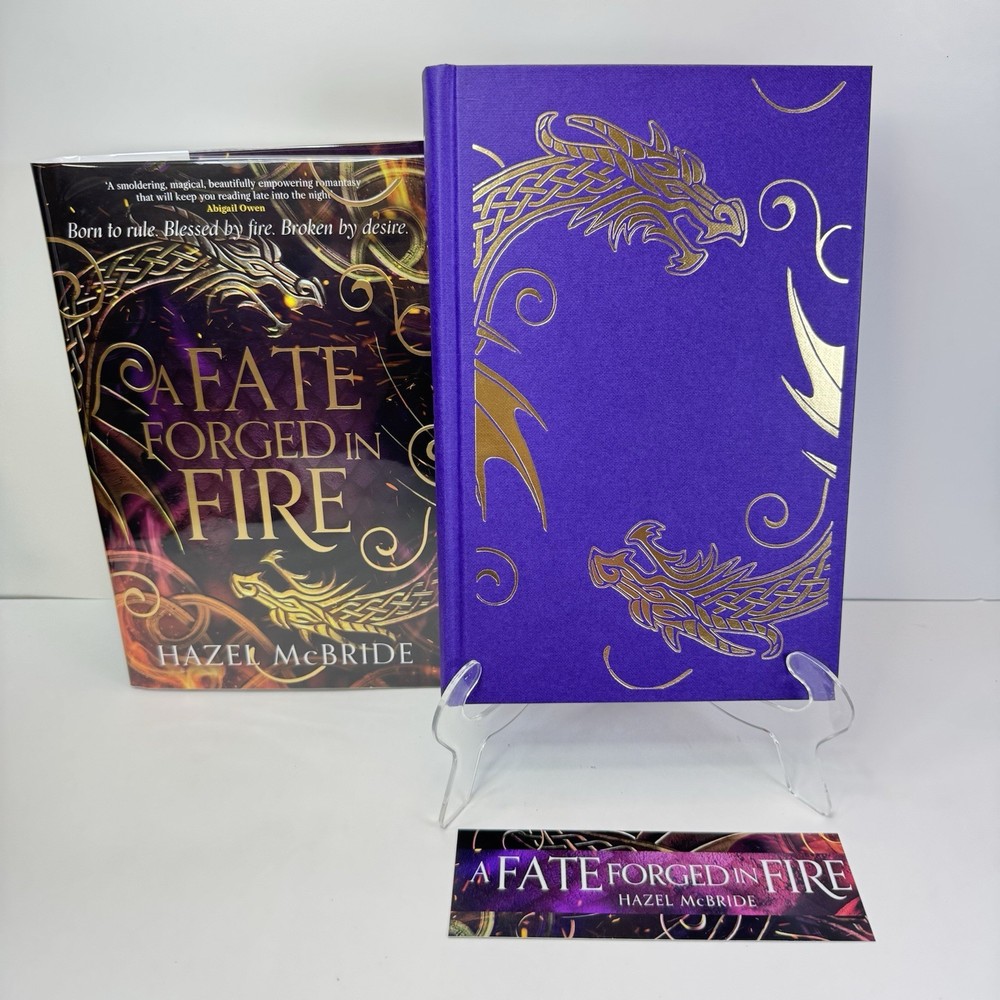 A Fate Forged In Fire by Hazel McBride Goldsboro Exclusive SIGNED/Number/Dated