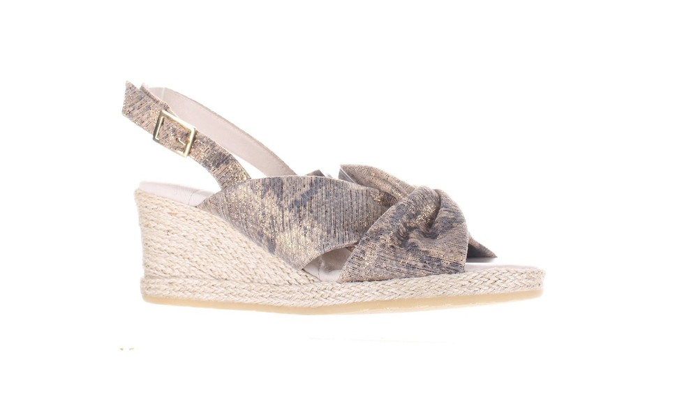 Amalfi Womens Narrow Laerte Brown Espadrilles Size 6 7814608