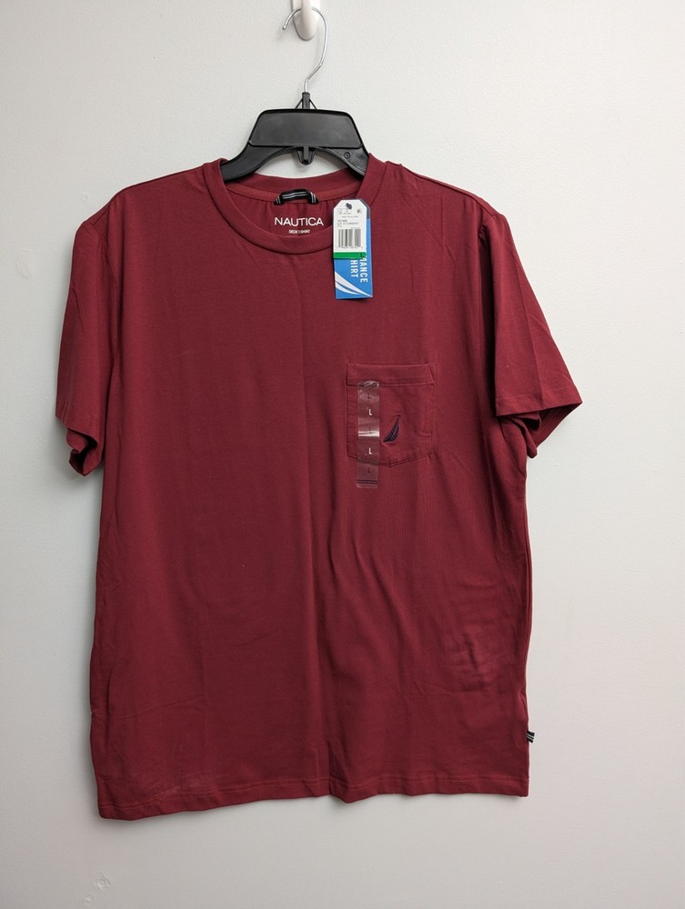 C9 NWT Nautica T-Shirt Crew Neck Short Sleeve with Logo Size  L