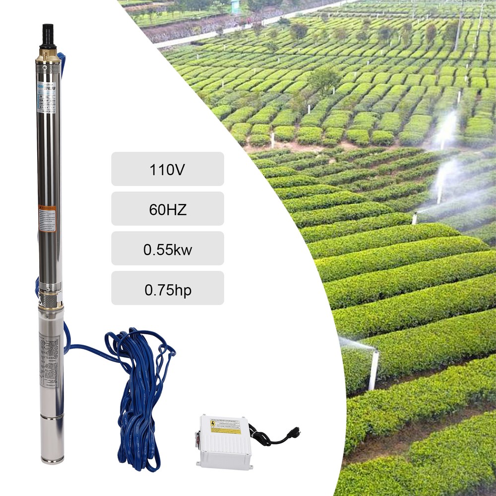 0.75HP Deep Well Submersible Pump 1