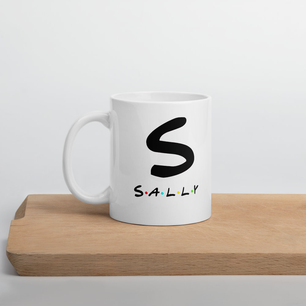 Personalised Birthday For Friends 10oz Coffee Mug Free & Fast Uk Shipping