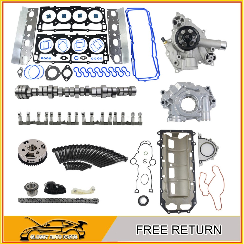 MDS Camshaft Lifters Timing Pumps Kit For 09-15 Jeep Chrysler Dodge 5.7L OHV DM