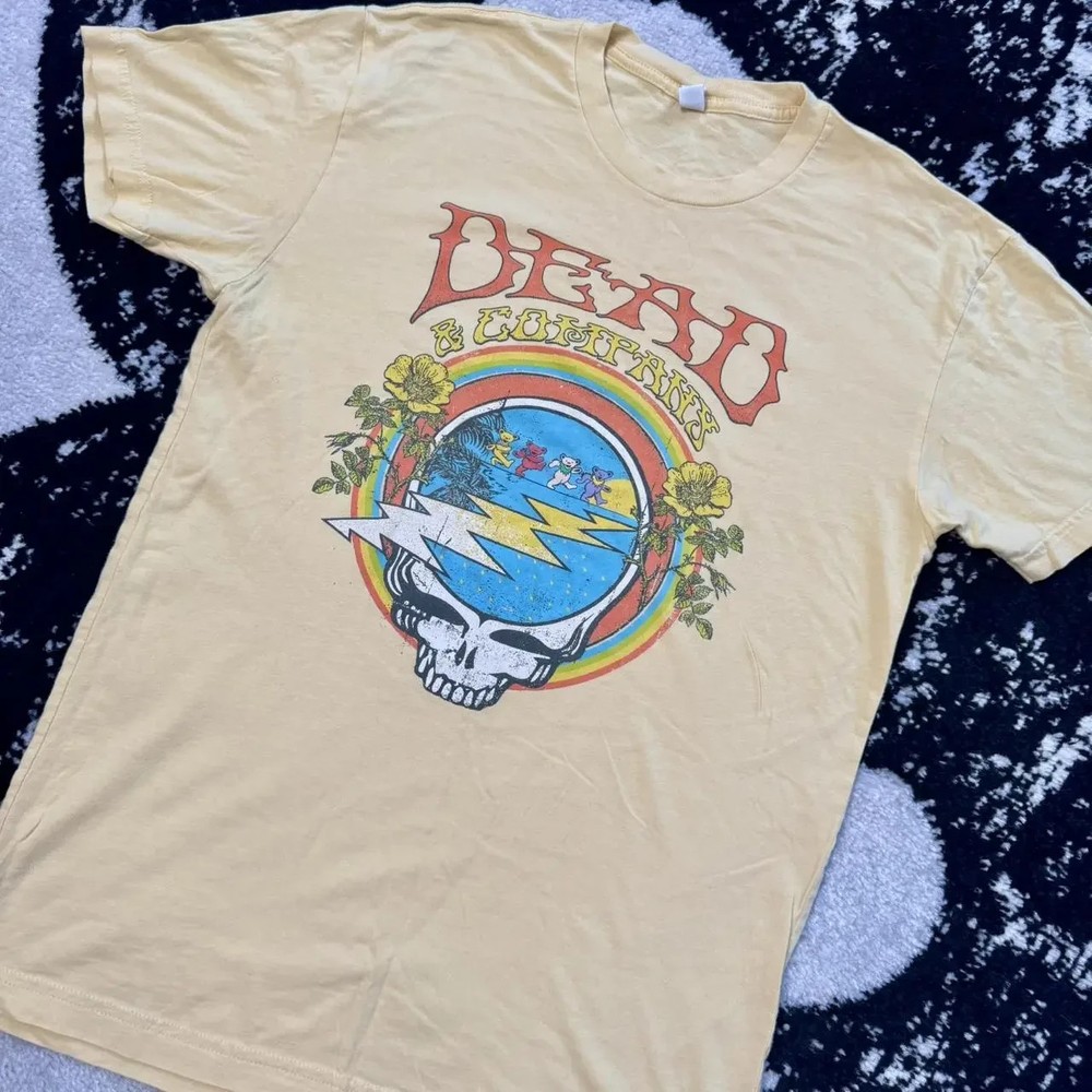 Dead & Company 2018 summer tour t shirt 2 Sides