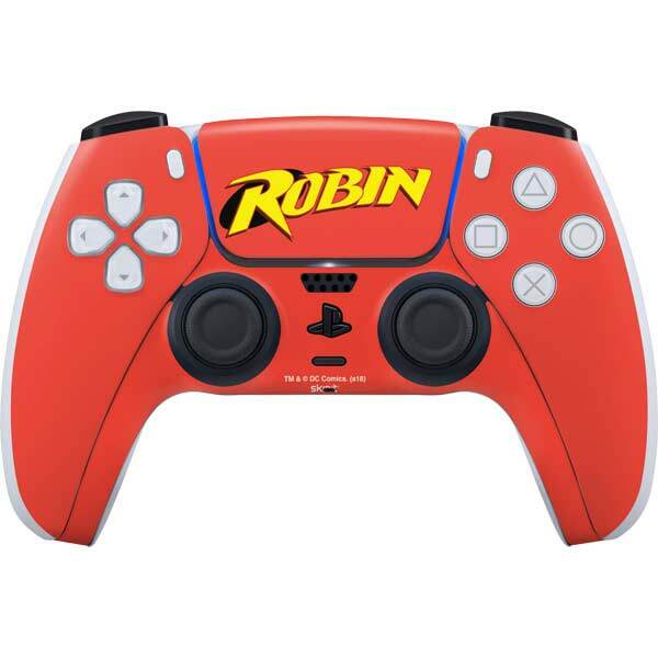 DC Comics Robin PS5 Controller Skin - Robin Official Logo