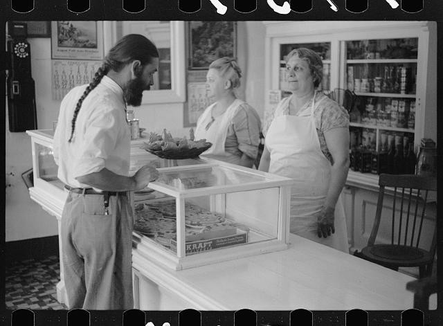 Photo:Bakery shop at House of David, Michigan, Benton Harbor