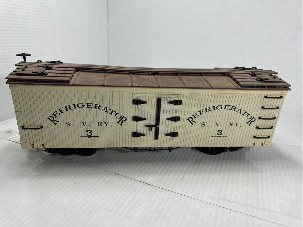 Bachmann G Scale Refrigerator Car Number #3 S.v.RY. For Train Set Layout.
