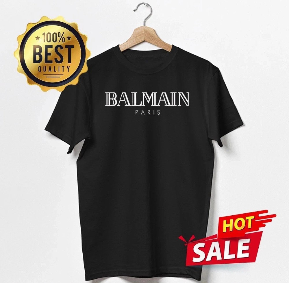 NEW !! Balmain Paris T-Shirt HOT