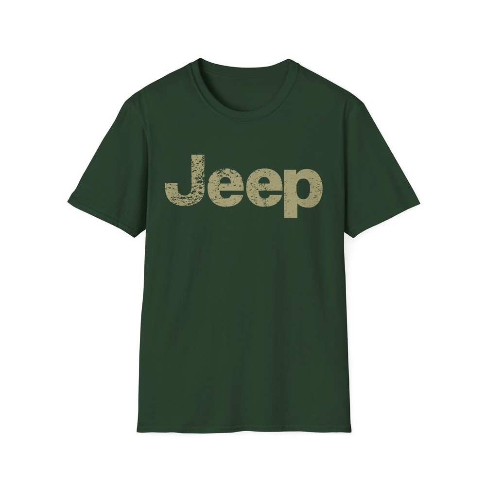 Distressed Jeep T-Shirt Vintage Off-Road Wrangler Grand Cherokee 4x4 Gladiator