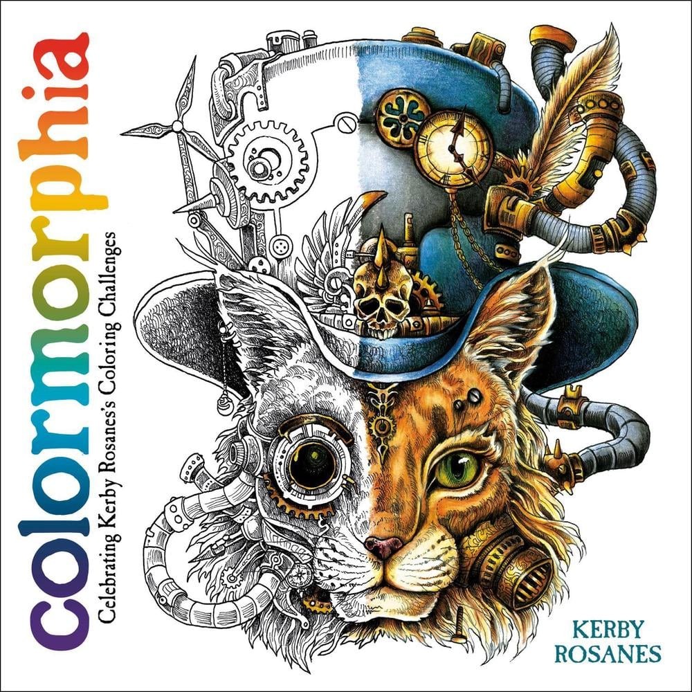 Colormorphia: Celebrating Kerby Rosanes's Coloring Challenges by Kerby Rosanes (