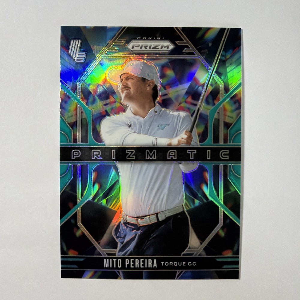 2025 Panini Prizm Liv Golf - Prizmatic Mito Pereira #10 Teal Prizm /275