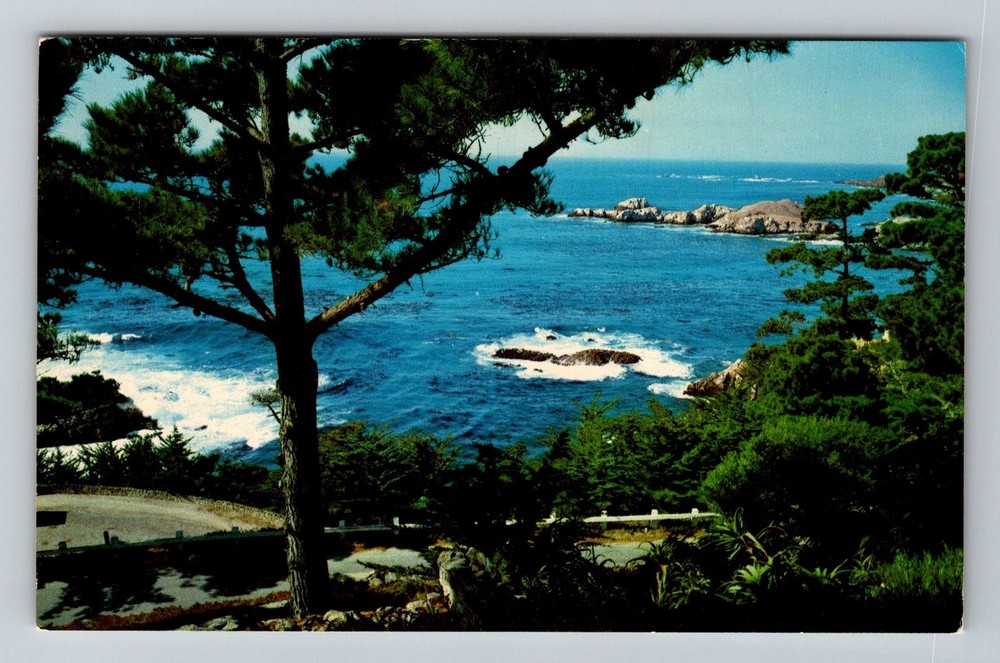Carmel, CA-California, Highlands Inn Sunset Room Point Lobos Vintage Postcard