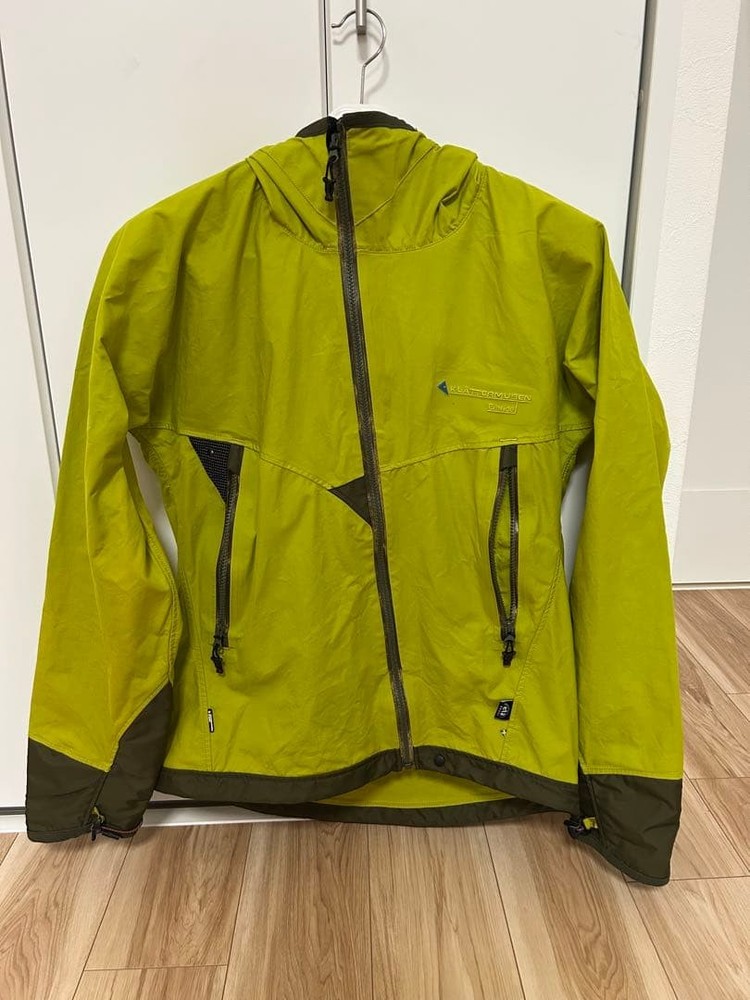 KLATTERMUSEN Mountain Parka Jacket M Green Fluorescent EINRIDE