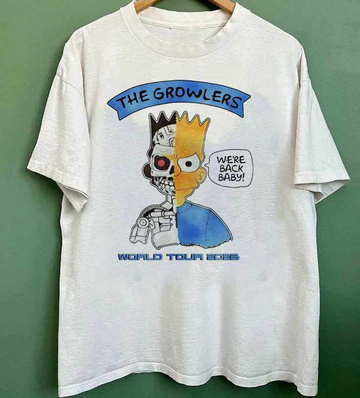 Collection The Growlers World Tour Band Gift For Fan T-shirt S to 5XL QA1693