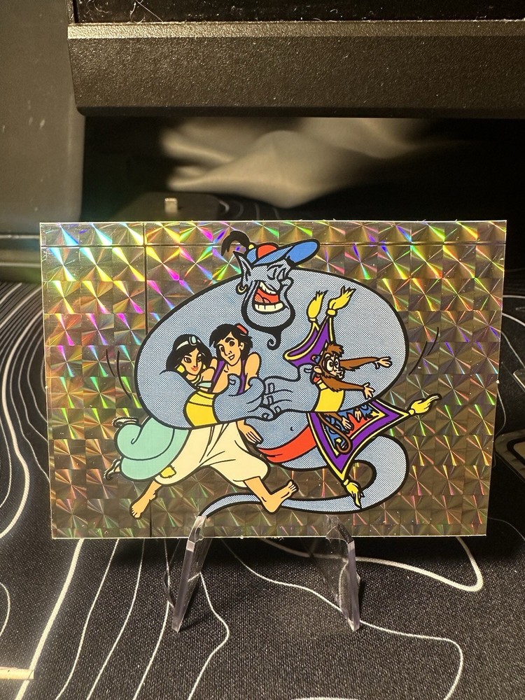 🔥 Vintage Disney Vending Machine Prism Sticker 🔥 - Aladdin