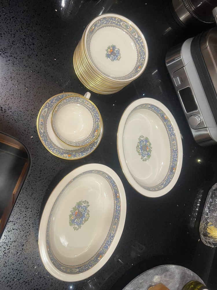 lenox autumn china serving pieces set