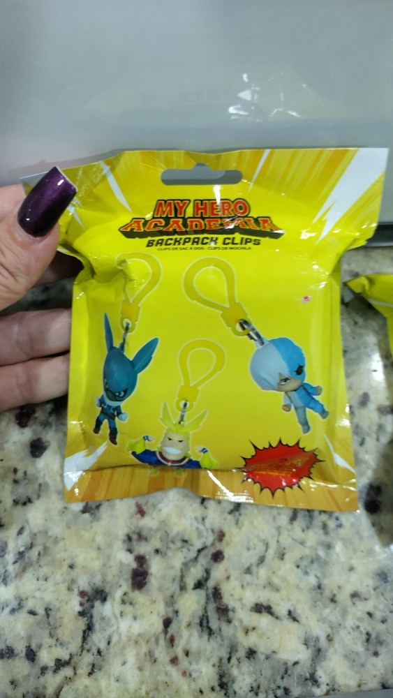 My Hero Academia Backpack Clips 2 Pack