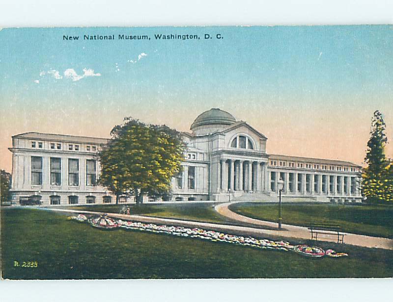 Unused Divided Back NEWLY BUILT NATIONAL MUSEUM Washington DC : 60k cards hr0771