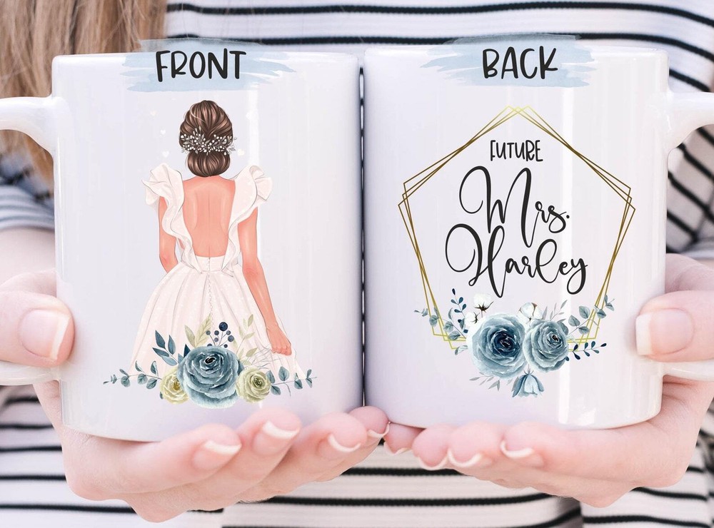 Future Mrs Mug Custom Mrs Mug Mrs Mug New Wife Mug Bride Mug Personalized Mrs