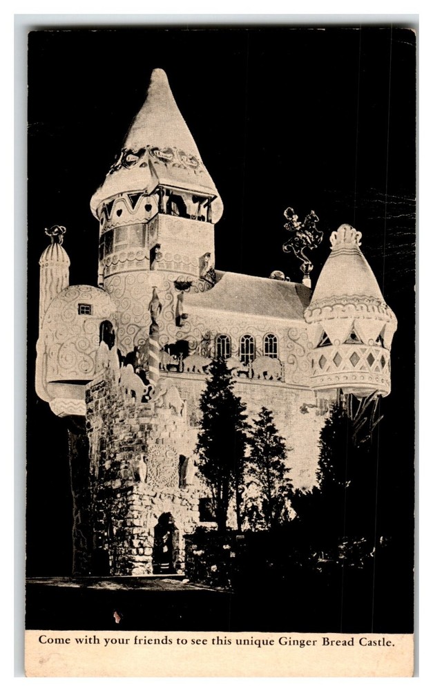Ginger Bread Castle Hamburg NJ Joseph Urban Uneeda Bakers Postcard