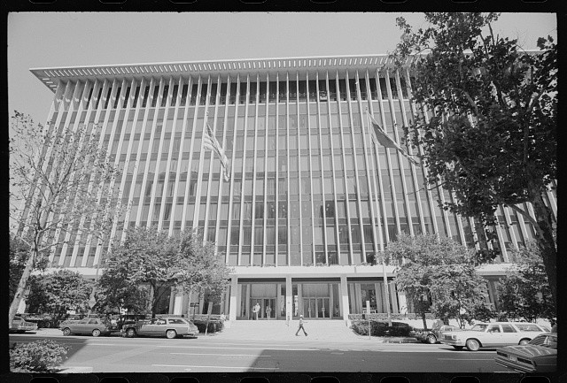 Photo:Washington DC National Geographic Building 1977 JFK Center Exterior