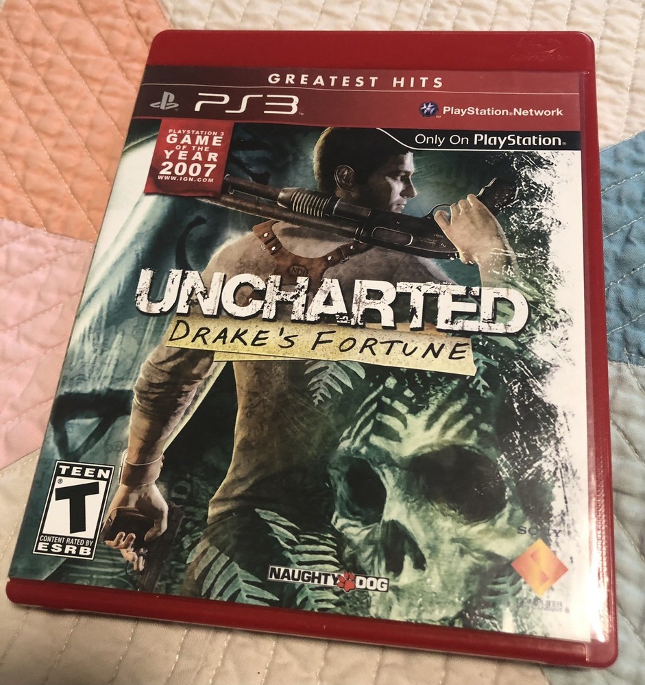 Sony Playstation 3 Uncharted: Drake's Fortune Pre-Owned, Greatest Hits Edition