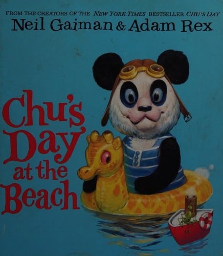 Chu's Day at the Beach Board Book by Gaiman, Neil, Acceptable Book