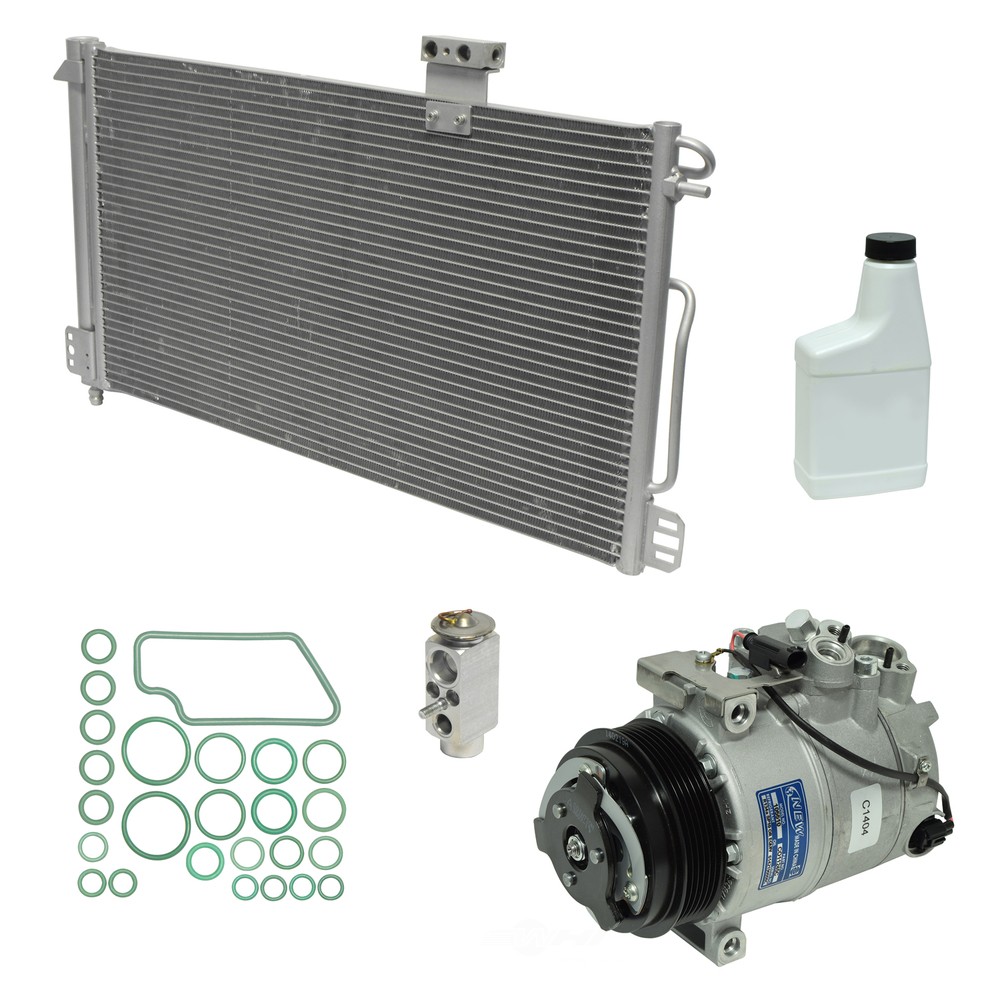 A/C Compressor Kit with Condenser for 04-05 CLK320 by UAC