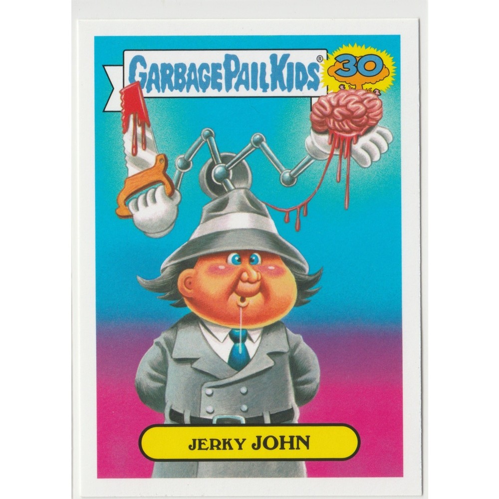 Vintage Jerky John #23b Gadget Garbage Pail Kids GPK 2015 30th Anniversary Collectible Card