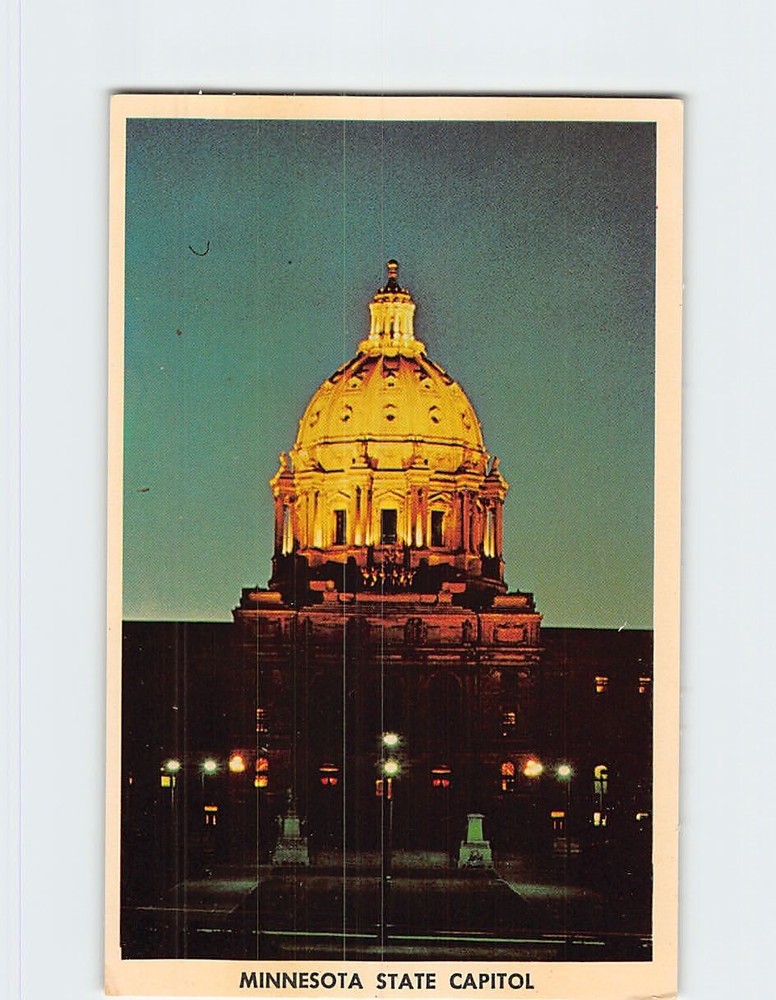 Postcard Minnesota State Capitol St. Paul Minnesota USA