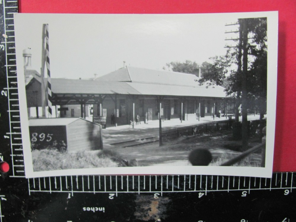 Nynh&H Railroad Depot Atlantic Massachusetts Rppc Postcard Photo