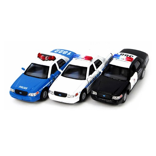 Kinsmart Police Mini Car Ford Victoria Crown Diecast