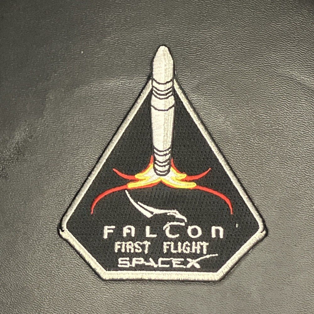 SpaceX  New And Unused Mission Patch First Flight Falcon