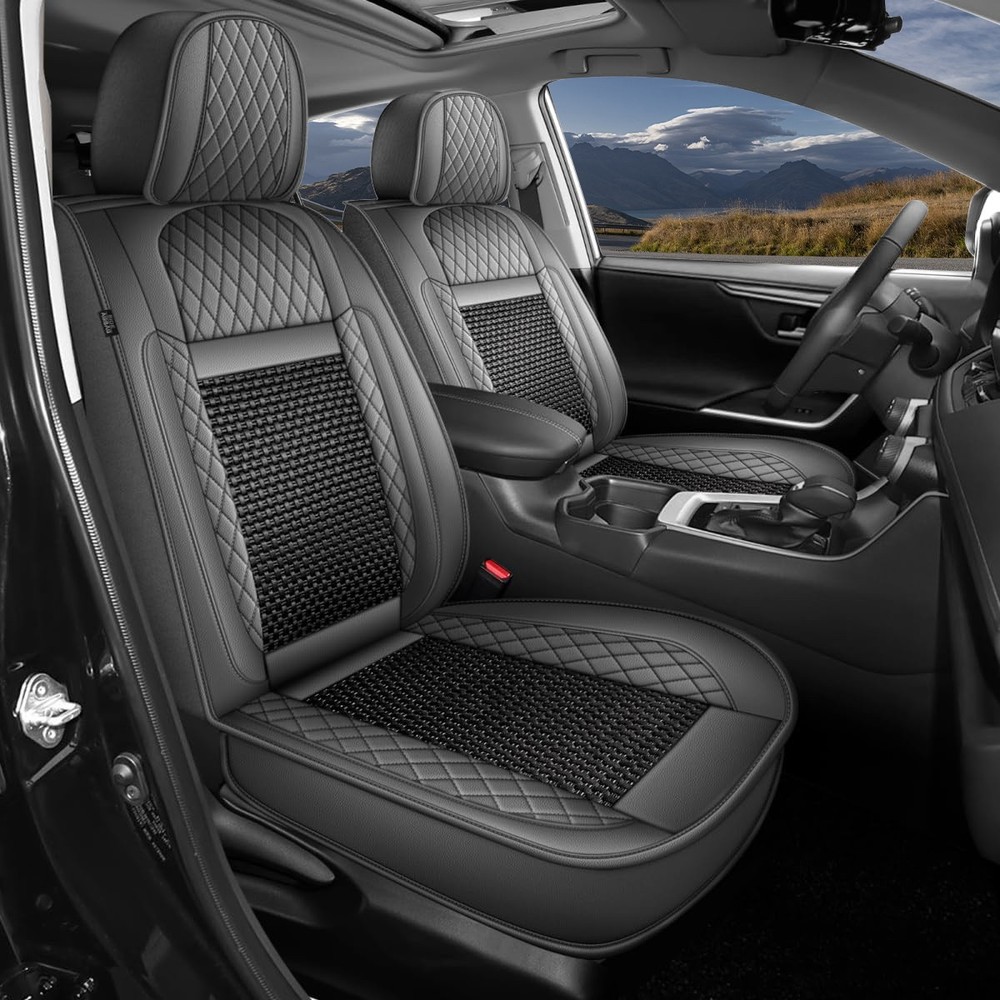 Car Seat Covers For Mazda CX-5 2013-2025 PU Leather Seat Cushion (5 Seats)