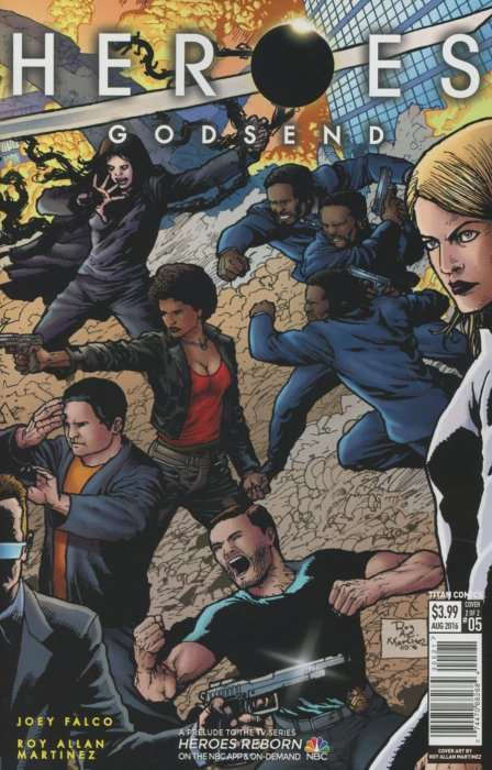 Heroes: Godsend #5B VF/NM; Titan | Based on NBC TV Show - we combine shipping